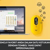Gambar MOUSE LOGITECH POP WITH EMOJI WIRELESS BLUETOOTH PURPLE dari semestaonline Kota Malang 3 Tokopedia
