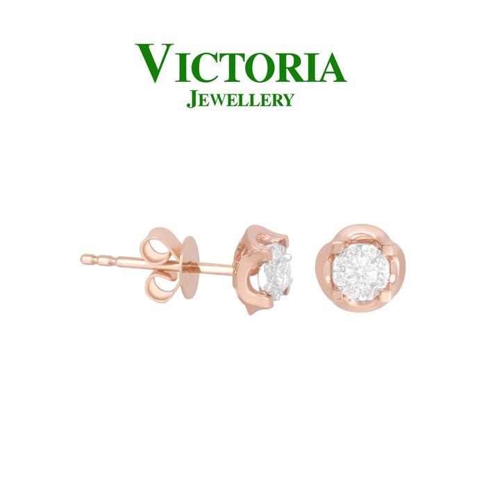 Gambar Anting Berlian VER850841 Victoria Jewellery dari Victoria Jewellery Online Kota Administrasi Jakarta Selatan Tokopedia