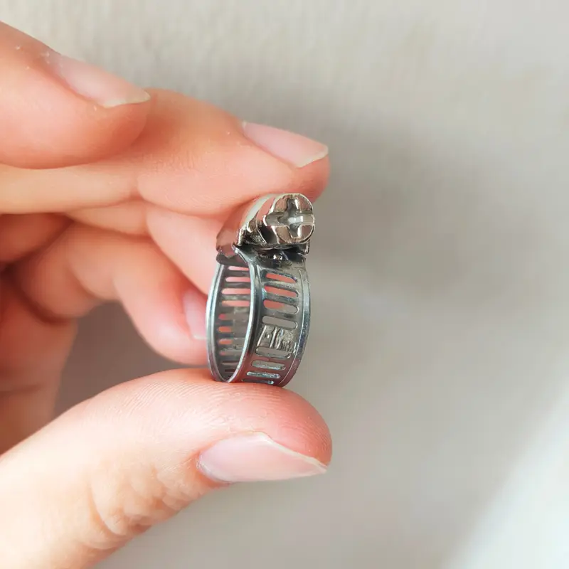 Klem cincin selang stim / angin kompresor max 5/8" maksimum 4