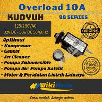 Gambar Taiwan ORI Overload 10A Thermal Protector 10 Amper Kuoyuh Series 98 dari Overload Wikimesin Kab. Tangerang 4 Tokopedia