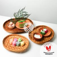 Gambar Tempat Lalap Oval Anyaman Bambu - Besar dari Rajawali Kraftindo Kota Surabaya 3 Tokopedia
