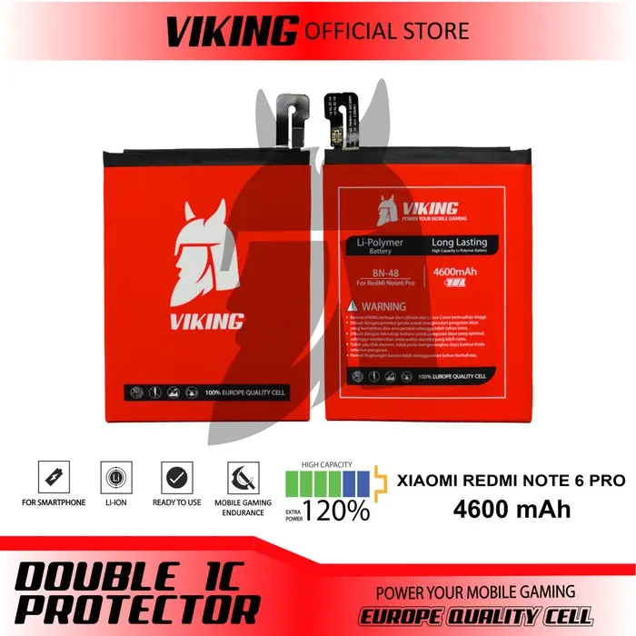 VIKING Baterai Redmi Note 6 Pro BN48 0