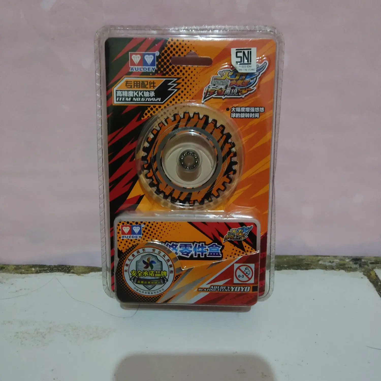 Blazing teens Bearing dan acc Case Yoyo