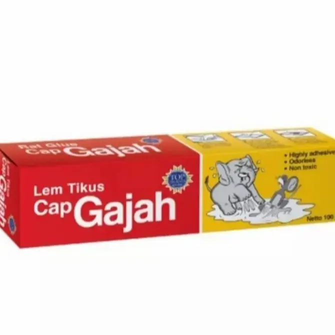 Lem tikus super lengket cap gajah tube 2