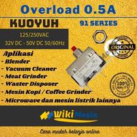 Gambar Overload 0.5A - 10A Kuoyuh 91 Series Circuit Breaker Relay - 2.5A dari Overload Wikimesin Kab. Tangerang 2 Tokopedia