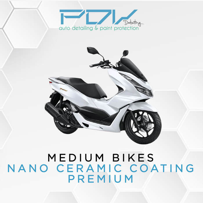 Gambar PDV Paket Nano Ceramic Coating Premium [Medium Bikes 150-499 cc] dari PDV Detailing Kab. Tangerang Tokopedia