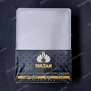 Sultan SEAMLESS PREMIUM TOPLOADER 35pt 3"x4" (25pcs)