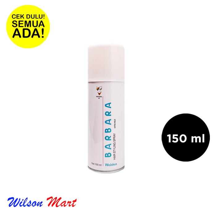 Gambar BARBARA WALDEN HAIR STYLING SPRAY 150 ML dari Wilson Mart Kota Administrasi Jakarta Barat Tokopedia