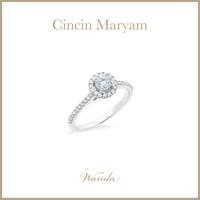 Gambar Cincin Berlian Wanda - Maryam - Ring - Round 0.20 carat dari Wanda House Of Jewels Kota Administrasi Jakarta Pusat 1 Tokopedia
