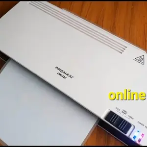 PROMAXI LM 222C Super Slim A4 & F4 Mesin Laminating Hot Cold Laminator
