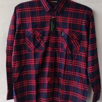 Gambar DALMONTE kemeja flannel big size 4xl 5xl 6xl 7xl 8xl hem kotak jumbo dari Big jordan online store Kab. Bandung 5 Tokopedia