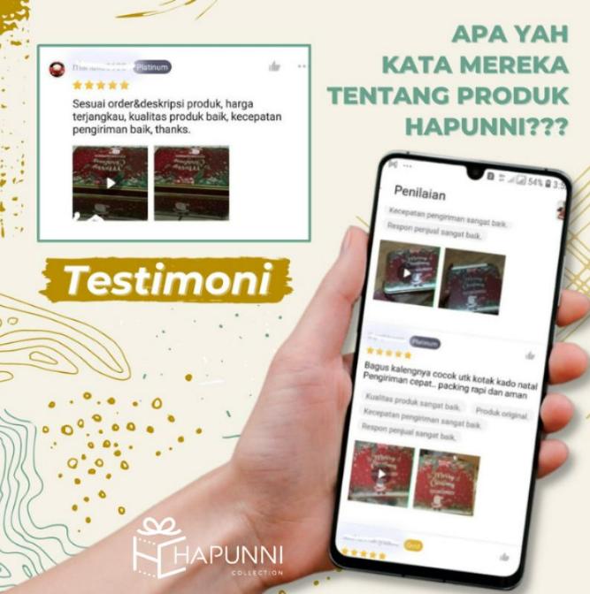 Kaleng Natal toples kue kering kotak wadah Christmas 3