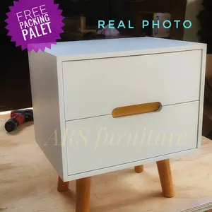 nakas side table minimalis drawer meja kecil sudut ruangan samping