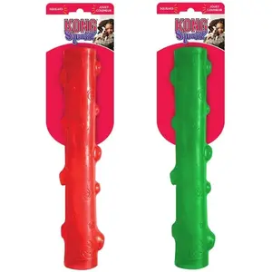 TOY KONG Squeezz Stick L PSS1 Mainan GIGITAN ANJING