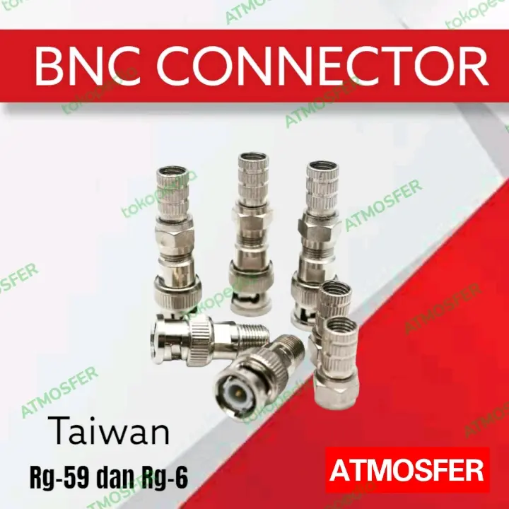 Konektor bnc cctv,bnc derat