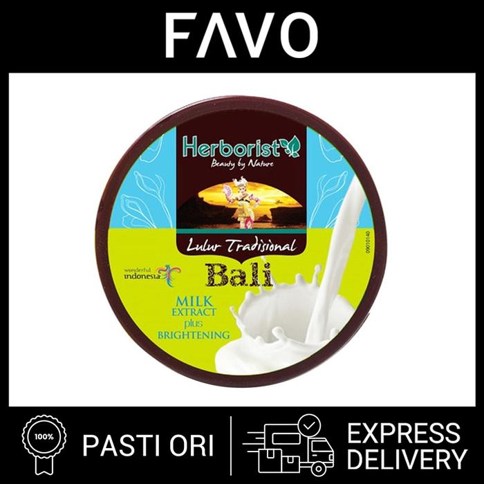 Gambar Herborist Lulur Tradisional Bali Milk - 200 gr dari FAVO Official Store Kota Administrasi Jakarta Selatan Tokopedia