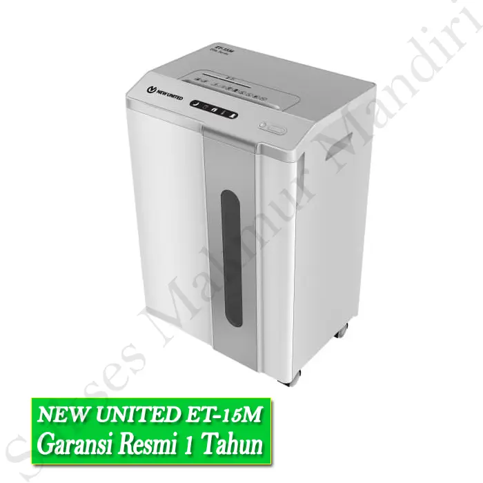 NEW UNITED ET-15M Mesin penghancur kertas - paper shredder micro cut