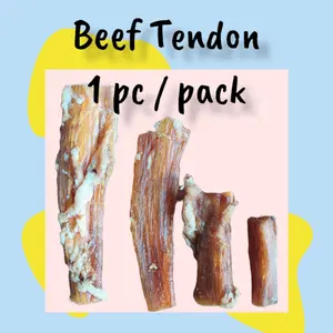 Beef Tendon Jerky – Dog Snack Food Makanan Cemilan Gigitan Anjing