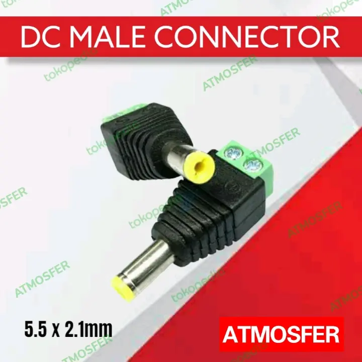 Konektor dc/jack dc male