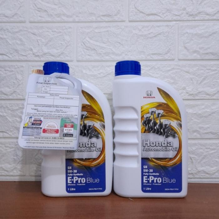 Jual Oli Honda ( Epro Blue 5W-30 ) ,1Liter ,Original Scan Barcode ...