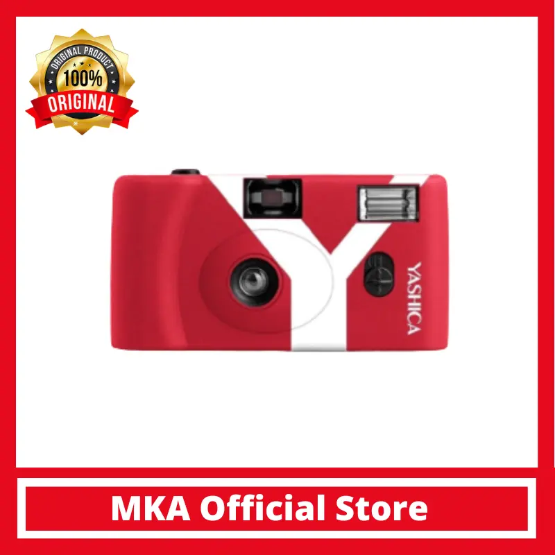 Yashica camera MF 1 kamera analog include roll film dan batere