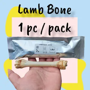 Lamb Bone Jerky / Tulang Domba – Dog Snack Gigitan Makanan Anjing