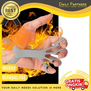 Silicone Finger Hand Grip Olahraga Finger Power Strength 11 Pounds