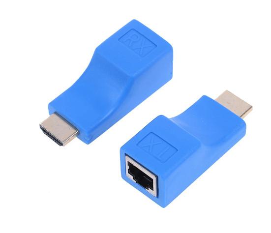 Tx Rx Rj45 Dp Adaptor Jual HDMI Extender to RJ45 LAN Network Extension Transmitter Receiver ...