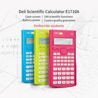 Gambar DELI - E1710A / Kalkulator Sains 240 Fungsi / Peralatan Sekolah Murah - Biru Muda dari Deli Stationery Indonesia Kab. Tangerang 2 Tokopedia