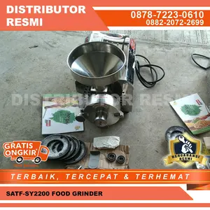 S/S Disc Mill Mesin Penepung Khusus Kering SATF-SY2200