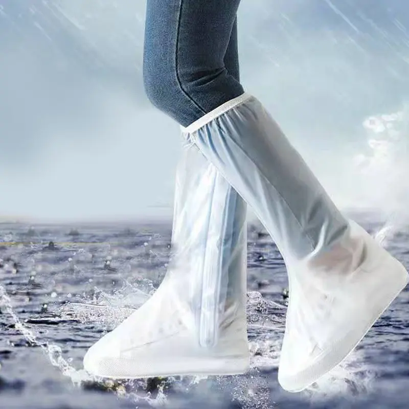 Shibao Rain Cover Hujan Sepatu Waterproof Size L H 213 White