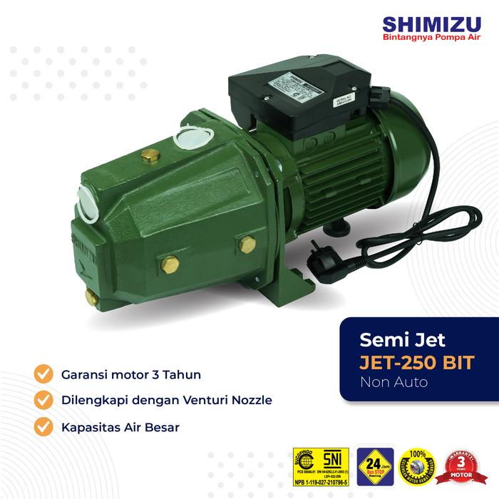 Gambar SHIMIZU POMPA AIR JET 250 BIT dari Nature of Beauty Kota Palembang Tokopedia