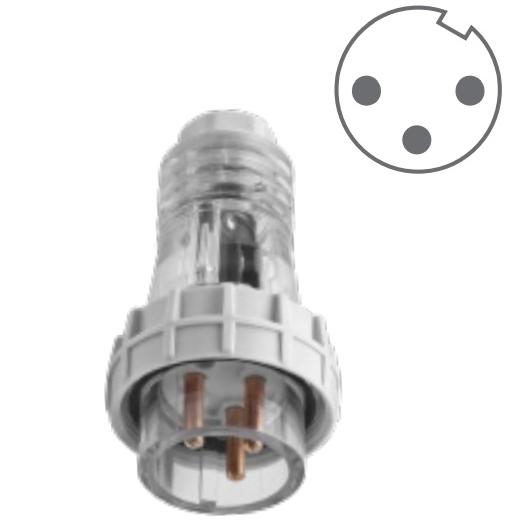 Plug Boss BOSS Plugs IP56 B56P 320 - 3 Round Pins 20A 250V - Shop | Tokopedia