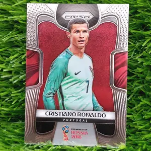 Kartu bola Cristiano Ronaldo Portugal Panini Prizm World Cup Russia 2018 #154