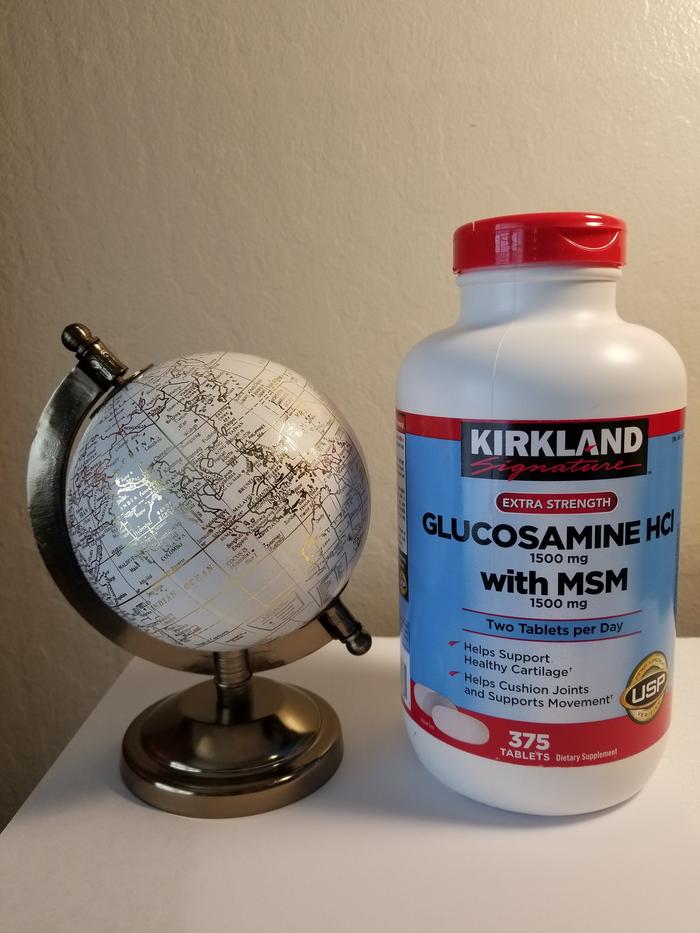 Gambar Kirkland Extra Strength Glucosamine Plus MSM dari Dunia Vitamin Jakarta Selatan Tokopedia