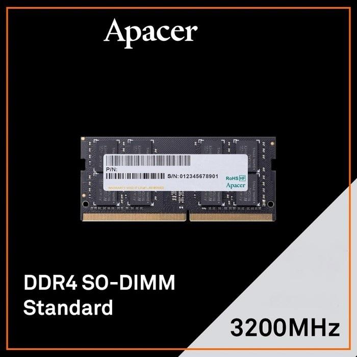 Gambar Memory RAM Laptop APACER VALUE SODIMM DDR4 16GB 3200MHZ dari KomputerMedan OS Kota Medan Tokopedia
