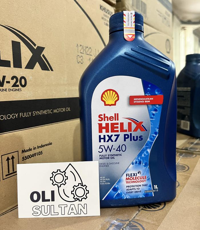 Sultan Shell Jual SHELL HELIX HX7 Plus 5w-40 ORIGINAL 100% ,Scan BarcodeHijau - 1 ...