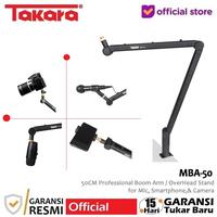 Gambar Takara MBA-50 Boom Arm / Over Head Stand for Mic, Smartphone, Camera dari Takara Indonesia Kota Tangerang 1 Tokopedia
