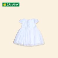 Gambar BANANA Dress Bayi Perempuan Brukat Tulle Putih - M dari BANANA Official Store Kota Administrasi Jakarta Timur 2 Tokopedia