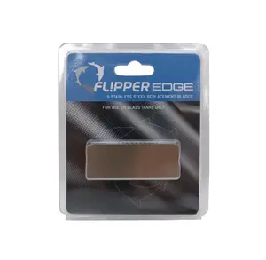 Flipper Edge Standard REPLACEMENT Stainless Steel Blades - 4pcs