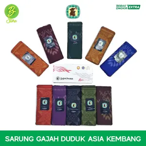 Sarung Gajah duduk Asia Kembang Grosir Murah Banget