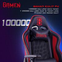 Gambar GAMEN AESIR KURSI GAMING CHAIR ERGONOMIS KUALITAS PREMIUM dari btgcom Kota Denpasar 5 Tokopedia