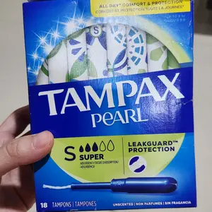TAMPAX Pearl super unscented ( tampon tampax ) 100% ORIGINAL mulus