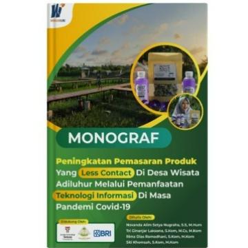 Gambar Monograf Peningkatan Pemasaran Yang Less Contact di Desa Wisata Adiluh dari tokowawasanilmubms Kota Yogyakarta Tokopedia