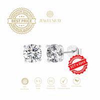 Gambar Anting Blaine Moissanite Earrings Diamond Look Lamaran Kawin Tunangan - Tanpa Gift, 0,.5 Carat x 2 dari Luxoela Kota Administrasi Jakarta Barat 1 Tokopedia