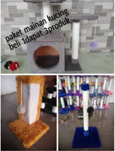 Cat Tree Condo box 2tiang uk 25*25cm Beli pake1 dapat 3 Harga Promo