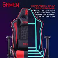 Gambar GAMEN AESIR KURSI GAMING CHAIR ERGONOMIS KUALITAS PREMIUM dari btgcom Kota Denpasar 4 Tokopedia