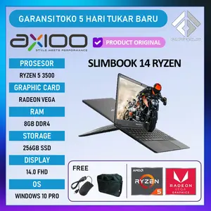 Laptop Axioo AMD Ryzen 5 3500 8GB 256SSD VEGA 8 W11 14 FHD