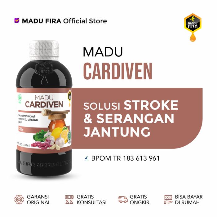 Gambar MADU CARDIVEN 280gr - Membantu Atasi Masalah Jantung dan Stroke dari MADU FIRA Kota Bekasi Tokopedia