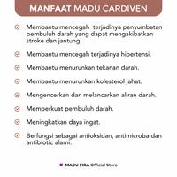 Gambar MADU CARDIVEN 280gr - Membantu Atasi Masalah Jantung dan Stroke dari MADU FIRA Kota Bekasi 3 Tokopedia